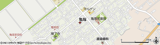 新潟県北蒲原郡聖籠町亀塚15周辺の地図