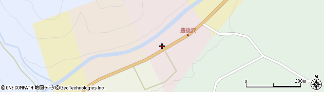 宮城県七ヶ宿町（刈田郡）薄沢口周辺の地図