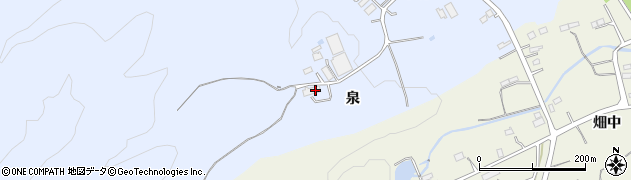 宮城県亘理郡亘理町長瀞泉周辺の地図