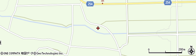 宮城県白石市福岡蔵本（天津沢）周辺の地図