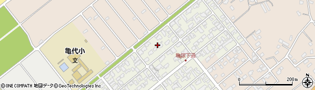 新潟県北蒲原郡聖籠町亀塚32周辺の地図
