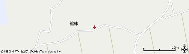 宮城県角田市稲置中谷地周辺の地図