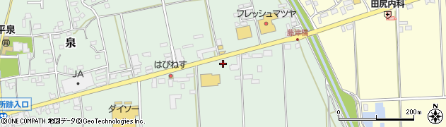 新潟県佐渡市泉100周辺の地図