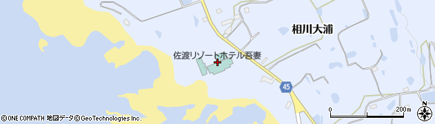 佐渡リゾートホテル吾妻周辺の地図