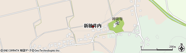 新潟県佐渡市新穂井内周辺の地図