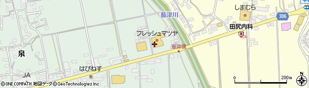 フレッシュ・マツヤ金井店周辺の地図
