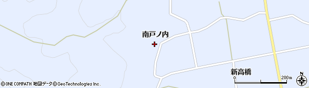 宮城県角田市毛萱（戸ノ内）周辺の地図