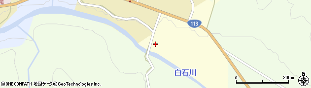 宮城県七ヶ宿町（刈田郡）道ノ下周辺の地図