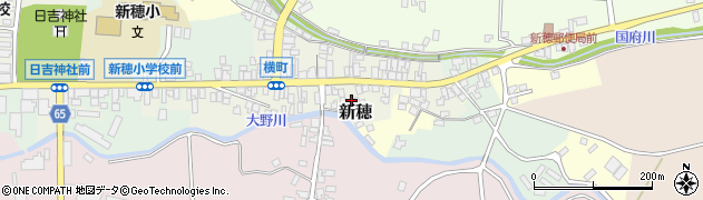 新潟県佐渡市新穂30周辺の地図