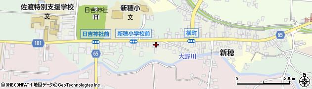 新潟県佐渡市下新穂60周辺の地図