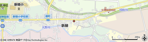 新潟県佐渡市新穂10周辺の地図
