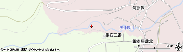 宮城県白石市福岡長袋（山田）周辺の地図