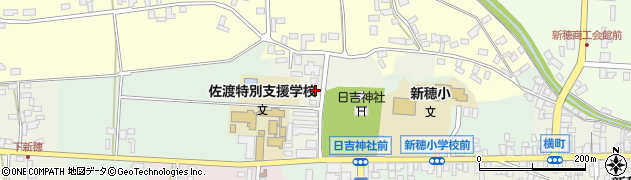 新潟県佐渡市下新穂79周辺の地図