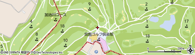 新潟県新発田市元郷周辺の地図