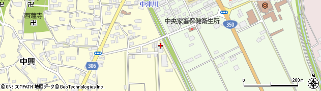 新潟県佐渡市中興123周辺の地図