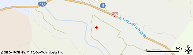 宮城県刈田郡七ヶ宿町追分下周辺の地図