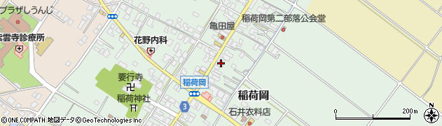 栄光ゼミナール紫雲寺教室周辺の地図