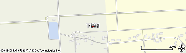 新潟県佐渡市下新穂周辺の地図