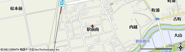宮城県角田市岡（駅前南）周辺の地図