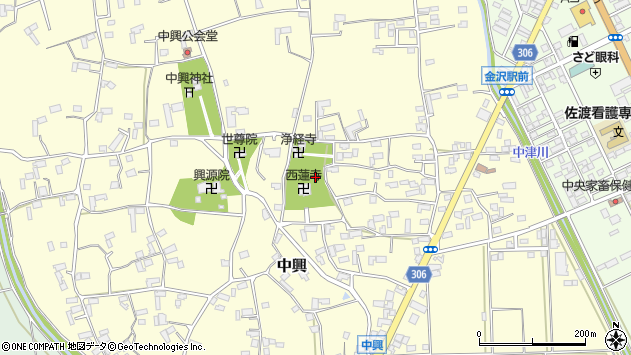 〒952-1211 新潟県佐渡市中興の地図