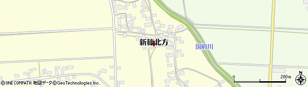 新潟県佐渡市新穂北方周辺の地図