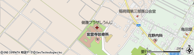 新発田市紫雲寺支所周辺の地図
