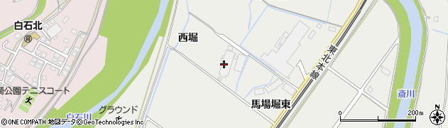 株式会社蔵王レース周辺の地図