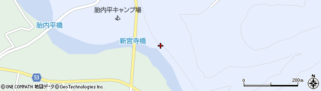 新宮寺橋周辺の地図