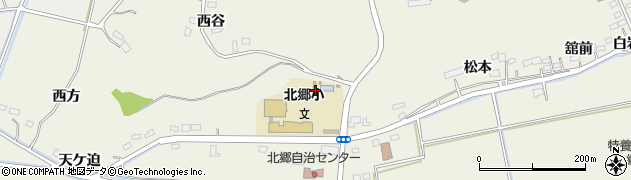 宮城県角田市岡阿弥陀入11周辺の地図