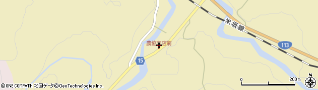 山形県西置賜郡小国町沼沢502-3周辺の地図