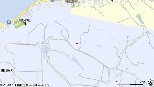 〒952-1583 新潟県佐渡市相川鹿伏の地図