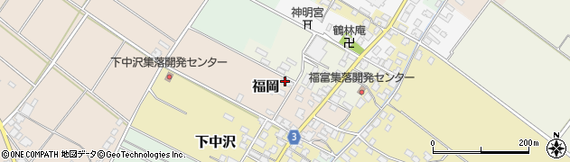 新潟県新発田市福岡554周辺の地図