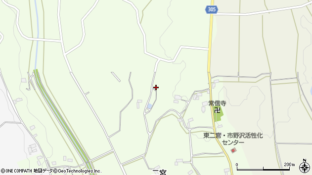 〒952-1308 新潟県佐渡市二宮の地図