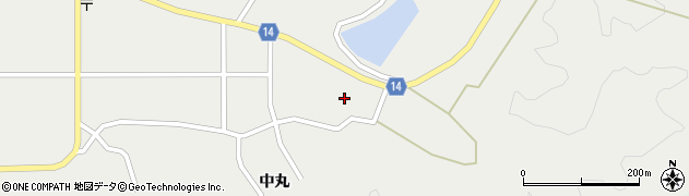 宮城県角田市平貫（関下）周辺の地図