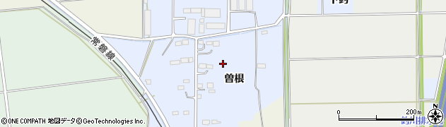宮城県亘理郡亘理町長瀞曽根周辺の地図