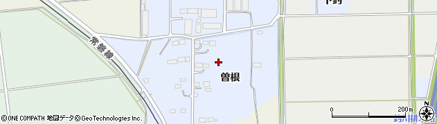 宮城県亘理町（亘理郡）長瀞（曽根）周辺の地図