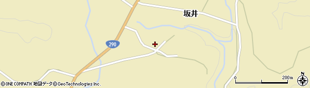 新潟県胎内市坂井1904周辺の地図