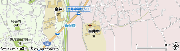 佐渡市立金井中学校周辺の地図