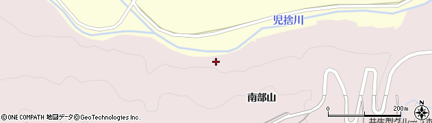宮城県白石市福岡長袋（日影）周辺の地図
