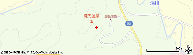 鎌先温泉すゞきや旅館周辺の地図