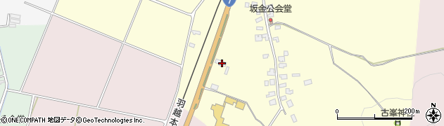 新潟県新発田市下坂町661周辺の地図