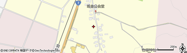 新潟県新発田市下坂町641周辺の地図