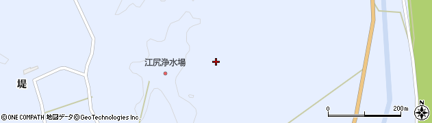 宮城県角田市江尻（五反田内）周辺の地図