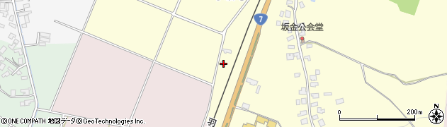 新潟県新発田市下坂町629周辺の地図