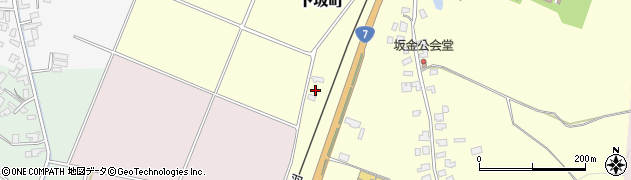 新潟県新発田市下坂町620周辺の地図