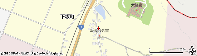 新潟県新発田市下坂町436周辺の地図