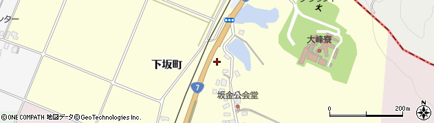 新潟県新発田市下坂町575周辺の地図