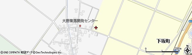 新潟県新発田市下坂町33周辺の地図
