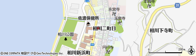 新潟県佐渡市相川二町目浜町周辺の地図