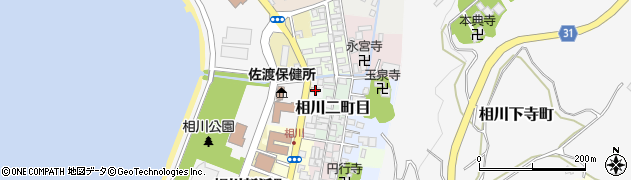 新潟県佐渡市相川二町目浜町4周辺の地図